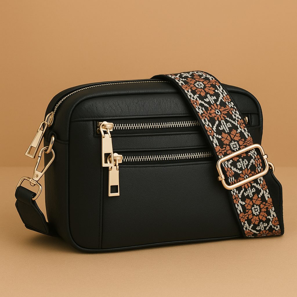 Nylah – Borsa Crossbody con Tracolle Colorate