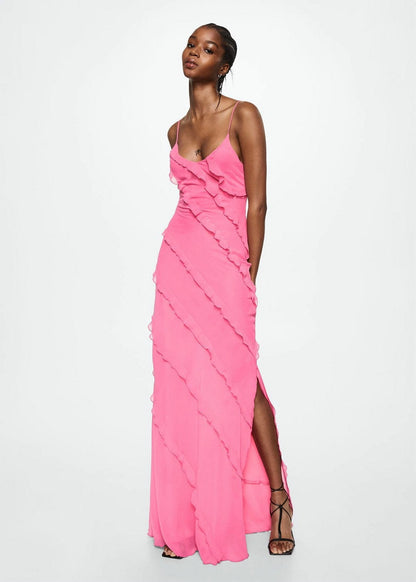 Adrienne – Abito Elegante con Volant