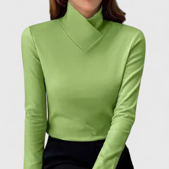 Yulienne | Maglione Elegante con Collo alto