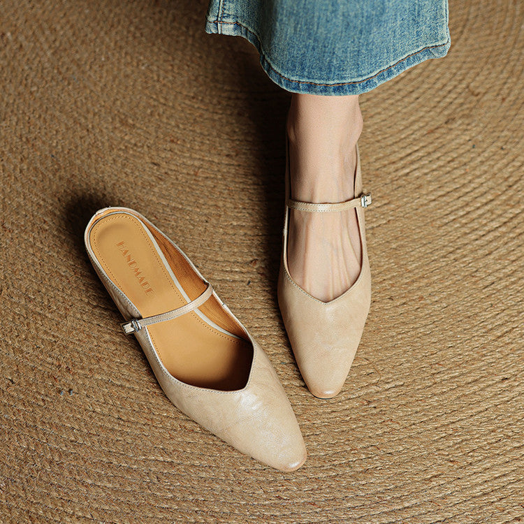Mule in vera pelle Orella