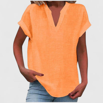 Xavinah | Blusa V-Collo Comoda