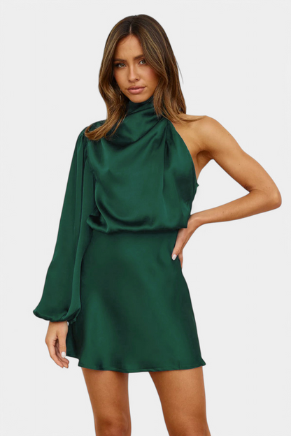 Mara Abito mini Drapado di Monospalla