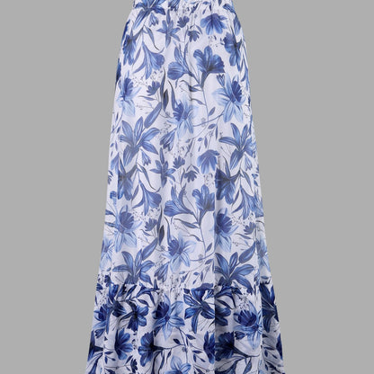 EMBERLY – GONNA A PORTAFOGLIO DI PORCELANA BLU E BIANCA