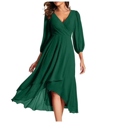 Linda – Abito elegante con scollo a V