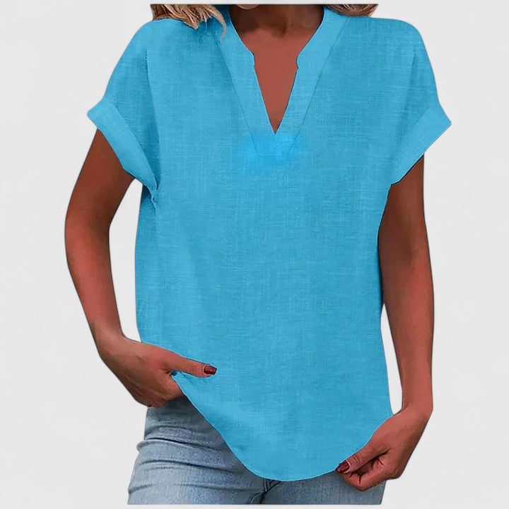 Xavinah | Blusa V-Collo Comoda