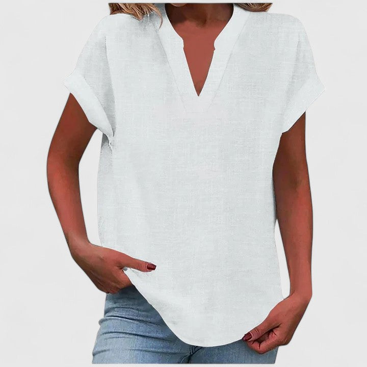 Xavinah | Blusa Comfortevole in V