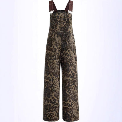 NYELISSE – TUTA AMPIO DI LEOPARDO RETRÒ