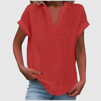 Xavinah | Blusa V-Collo Comoda