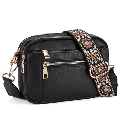 Erikka | Borsa Elegante a tracolla con tracolla regolabile con stampa
