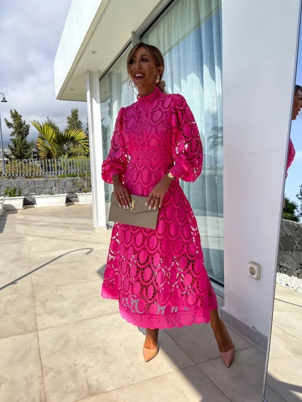 Lillian - Abito in pizzo Romantico