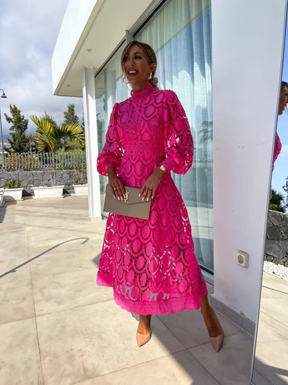 Charlize™ - Abito in pizzo romantico