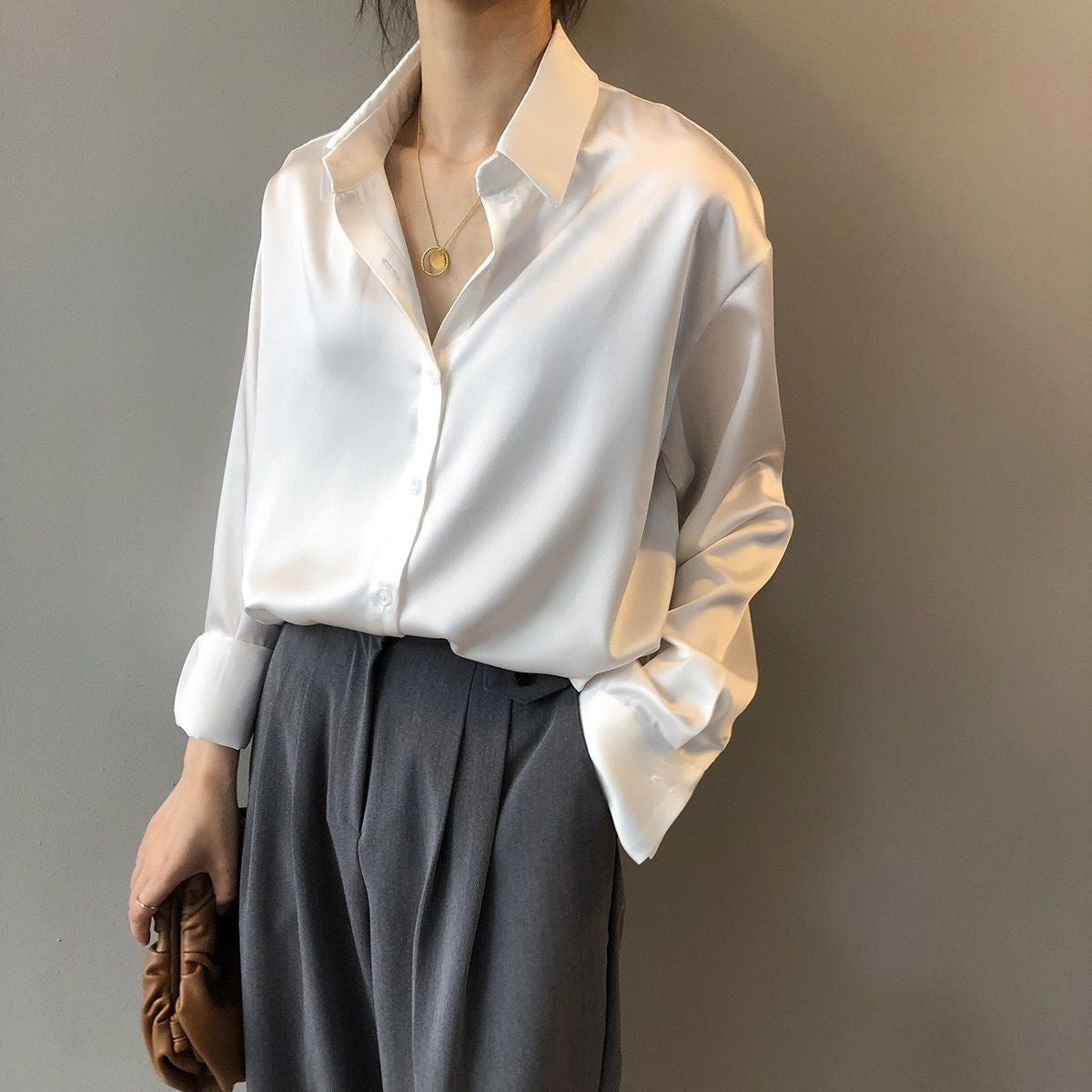 Celine – Blusa Classica di Bottoni