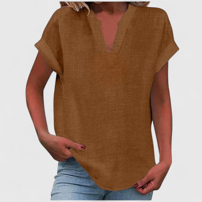 Xavinah | Blusa V-Collo Comoda