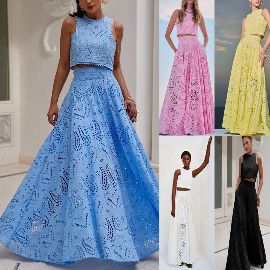 MIREILLE – SET DI GIACCA CORTA DI ENCAGE RICAMO SUEÑO PARISINO