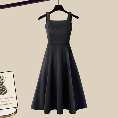 CAEVIRA – SET DI ABITO DI MAGLIA ELEGANTE