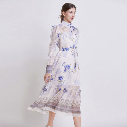 Sarah | Abito elegante di Chifón Floreale
