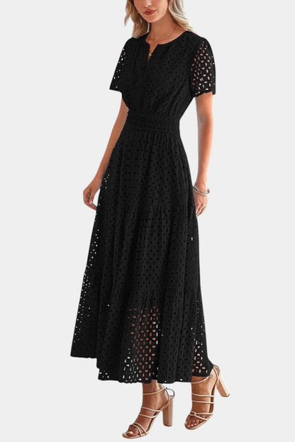 Imani Abito maxi in pizzo Ricamo