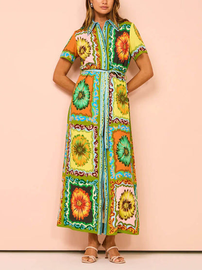 Il Abito Camicia vintage Bloom