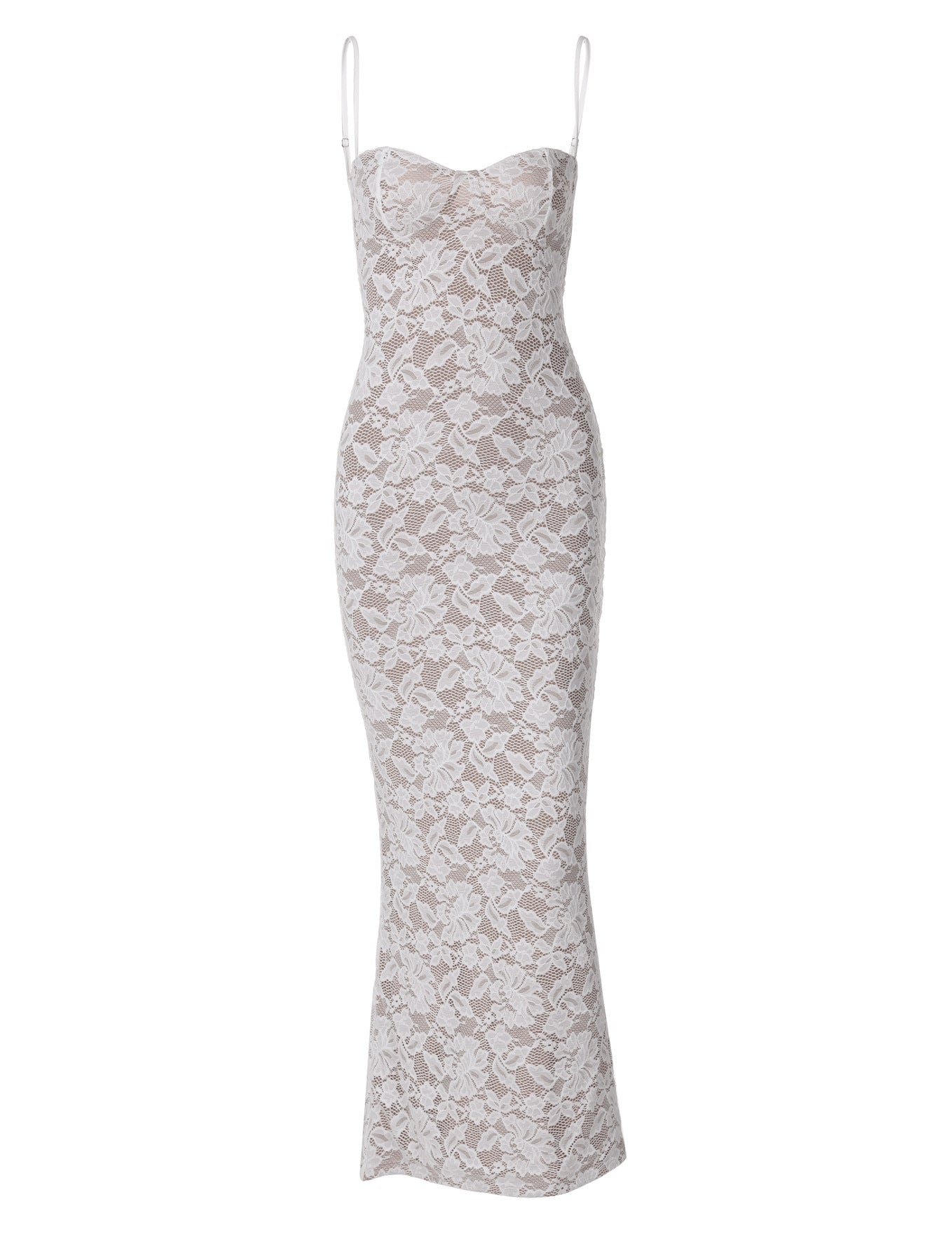 EVANGELINE - Abito Maxi Ricamato