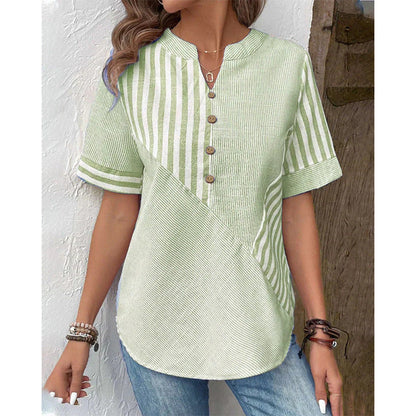 Abby – Blusa a Righe con bottoni