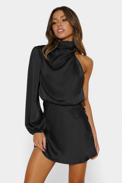 Mara Abito mini Drapado di Monospalla