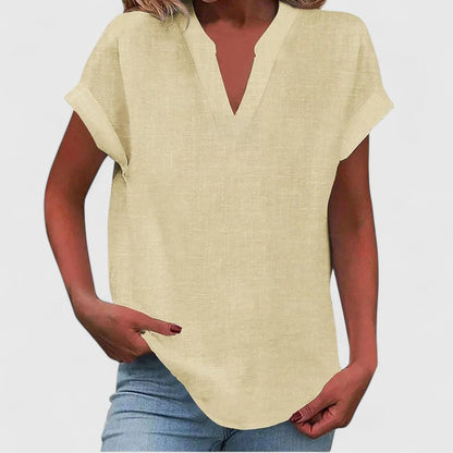Xavinah | Blusa Comfortevole in V
