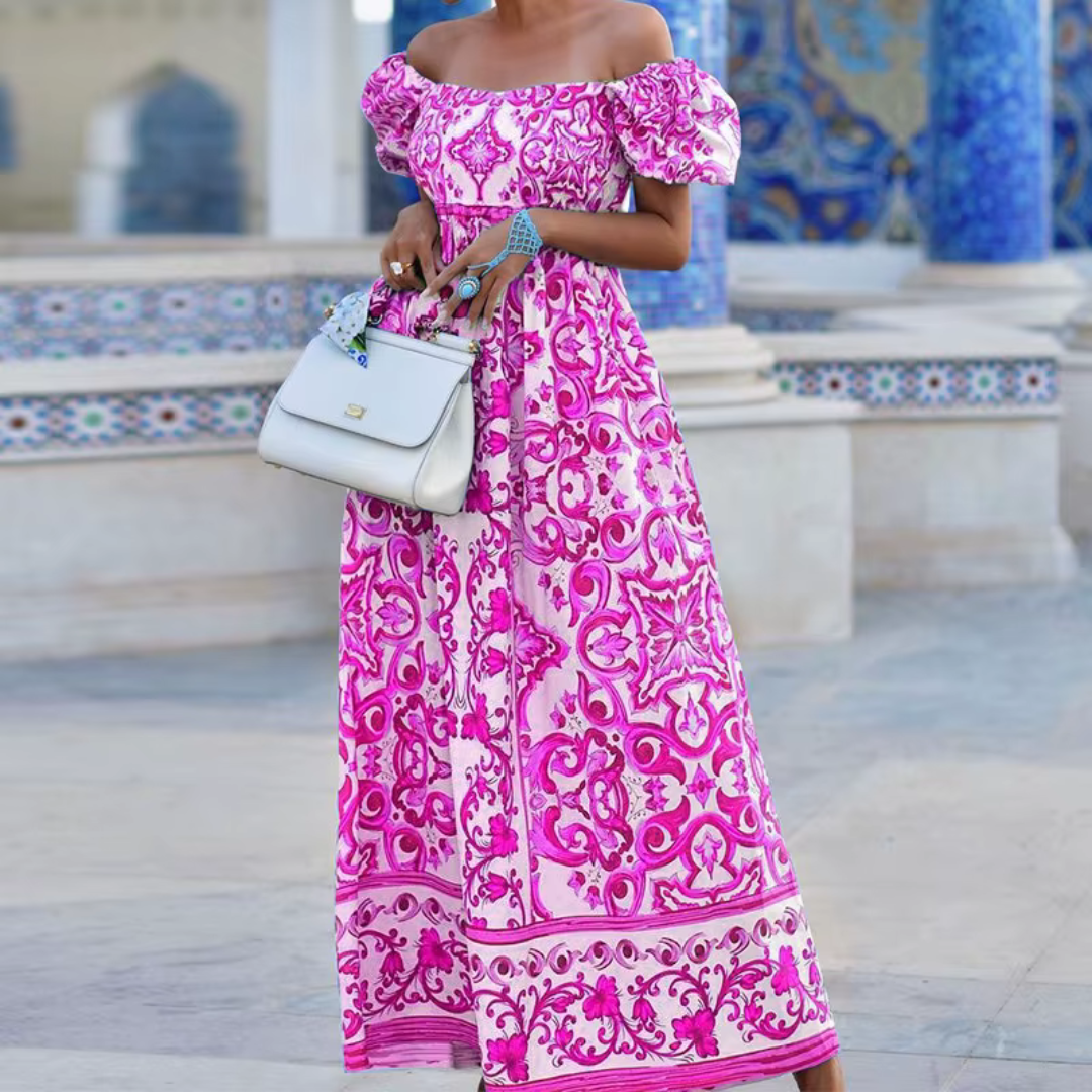 Holly - Abito Boho Colorato