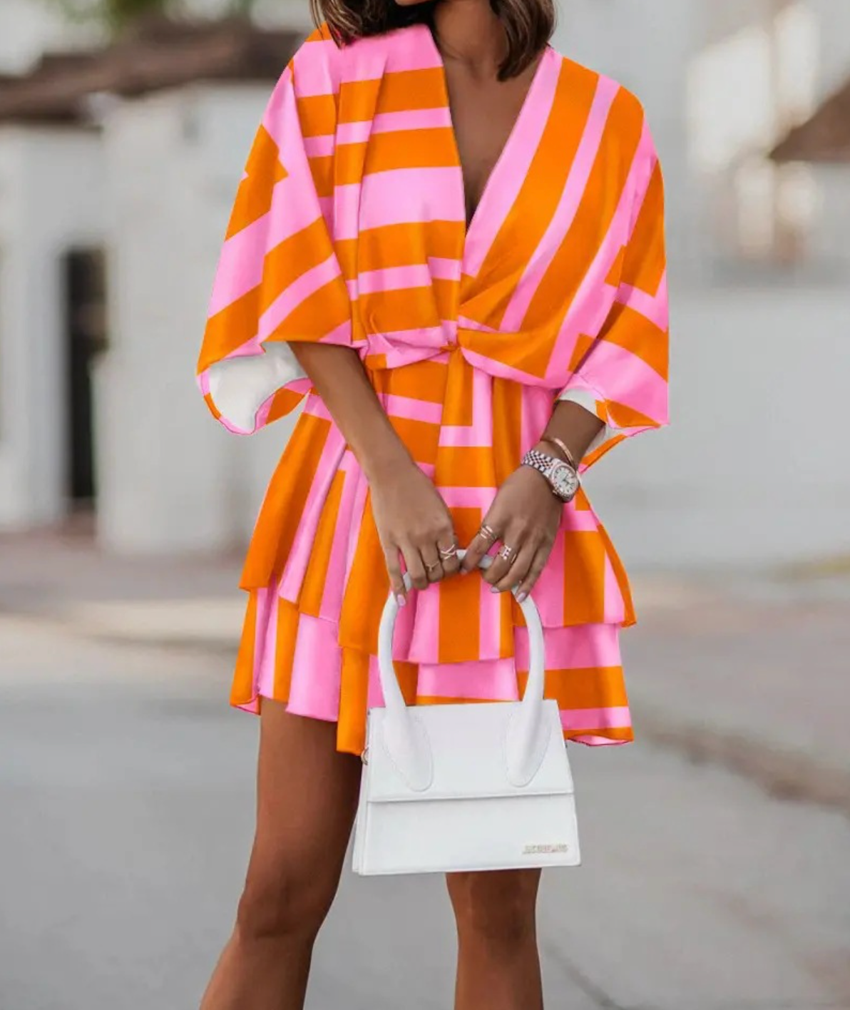 Valeria - Mini Abito Floreale Boho