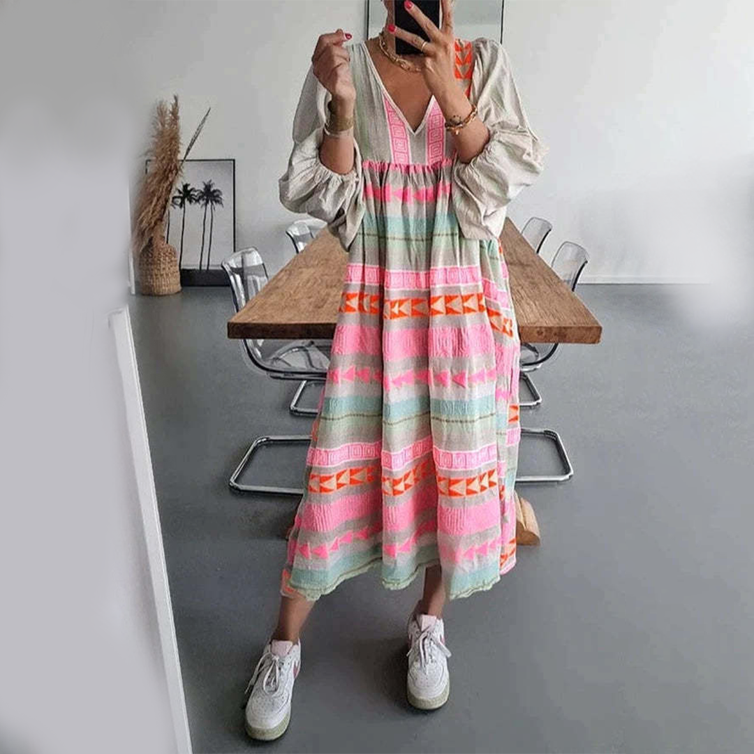 Sabrina | Abito Boho Comodo