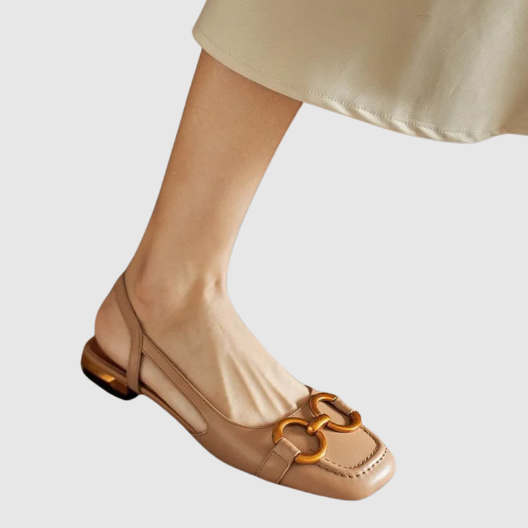 Juliette™ | Bailarina con tallone descubierto