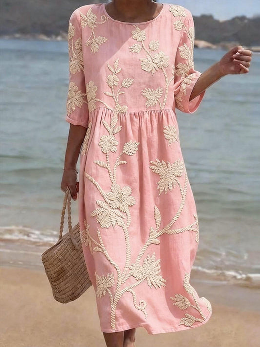 Abito casual di donna con Stampa floreale