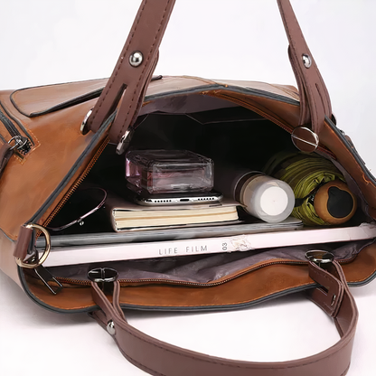 Winslet - Iconic Retrò PU Leather a Tracolla Handbag