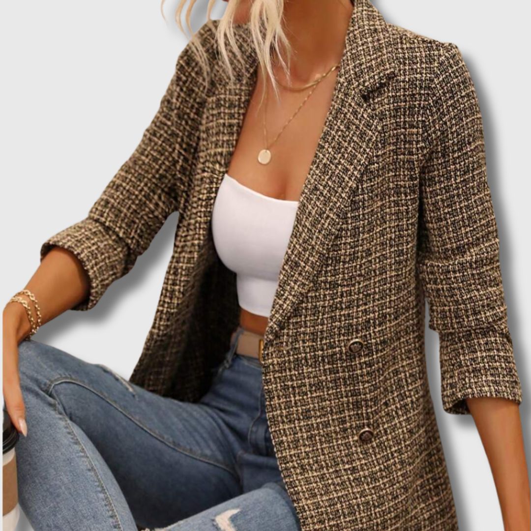 Sabine - Blazer di Tweed Chic da donna Edición Limitata