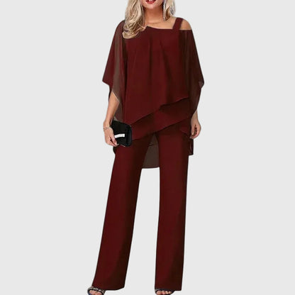 Serenidad | Set di Pantaloni Elegante di Due pezzi