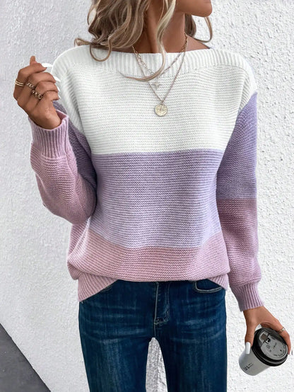 Daphne - Maglione in maglia Ombre