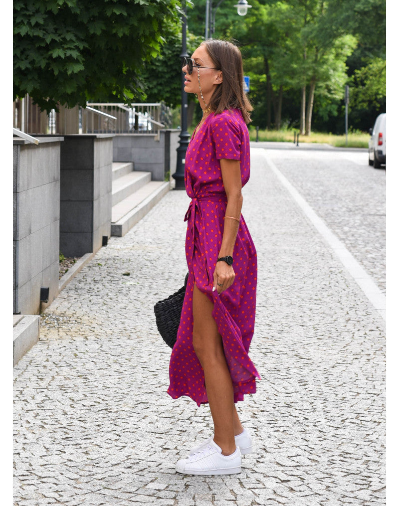 Nadia | Abito Elegante con Stampato