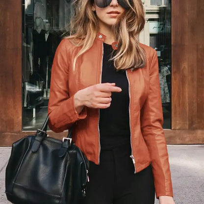 HARRIET | Giacca in pelle elegante da donna
