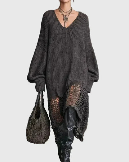 Tara | Abito di maglia midi acogedor e elegante