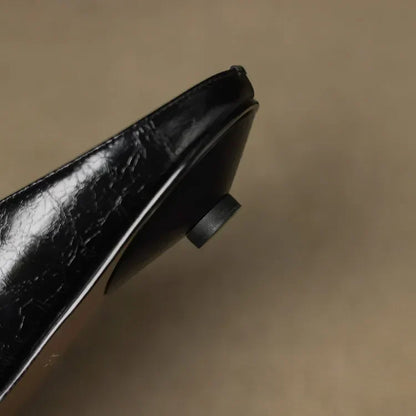 Clara – Mules in pelle naturale