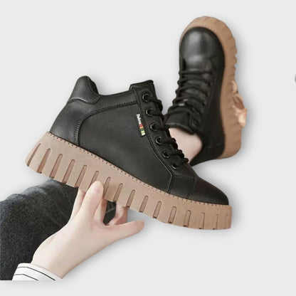 Sneakers con platform in Pelle Urban Edge