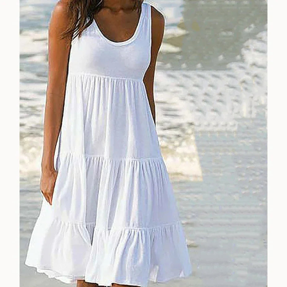 Layla™ - Mini Abito Senza maniche Boho