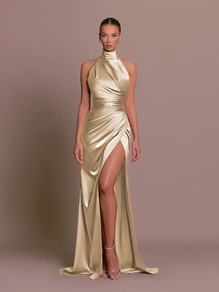 Livia | Abito Elegante con Abertura