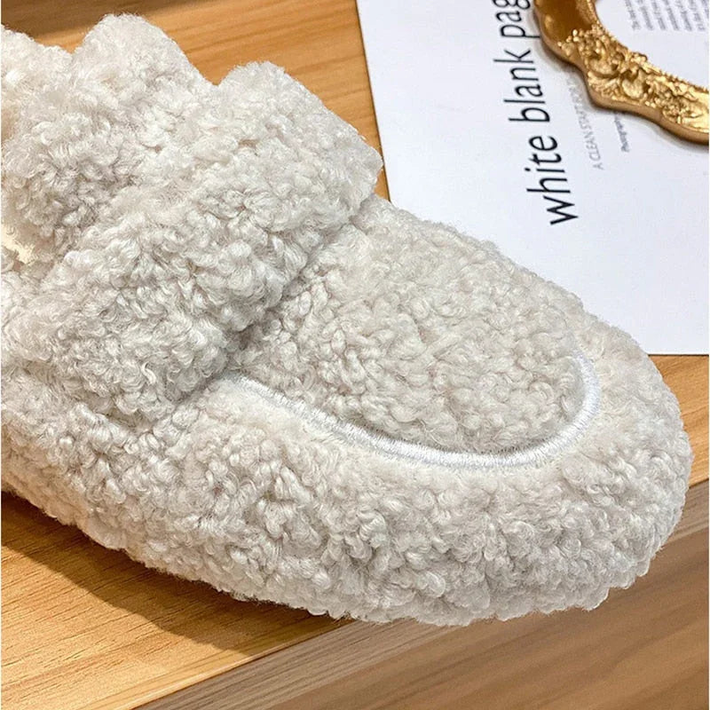 Alessandra - Pantuflas di Lana Avvolgenti