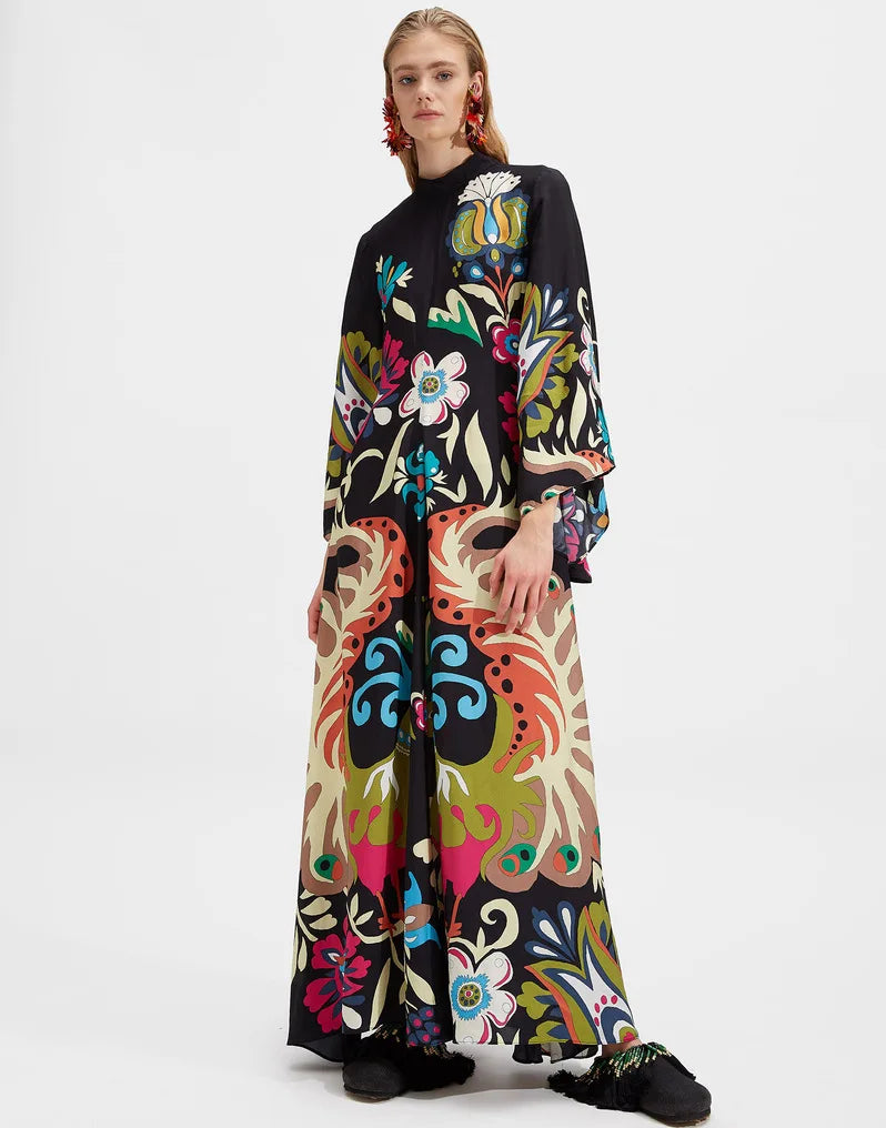 Abito maxi Floreale Esculpido Eleganza™