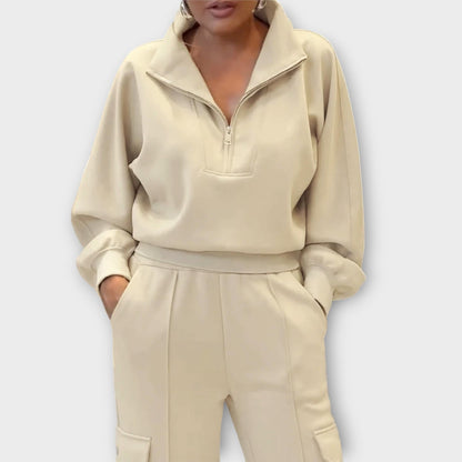 Completo di Lounge Cargo Elegante con Pierna Ancha