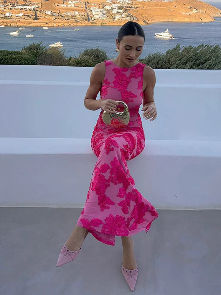Amira | Elegante Abito Floreale
