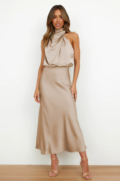 MADDIE – ABITO ELEGANTE CON SCOLLO DRAPPEGGIATO