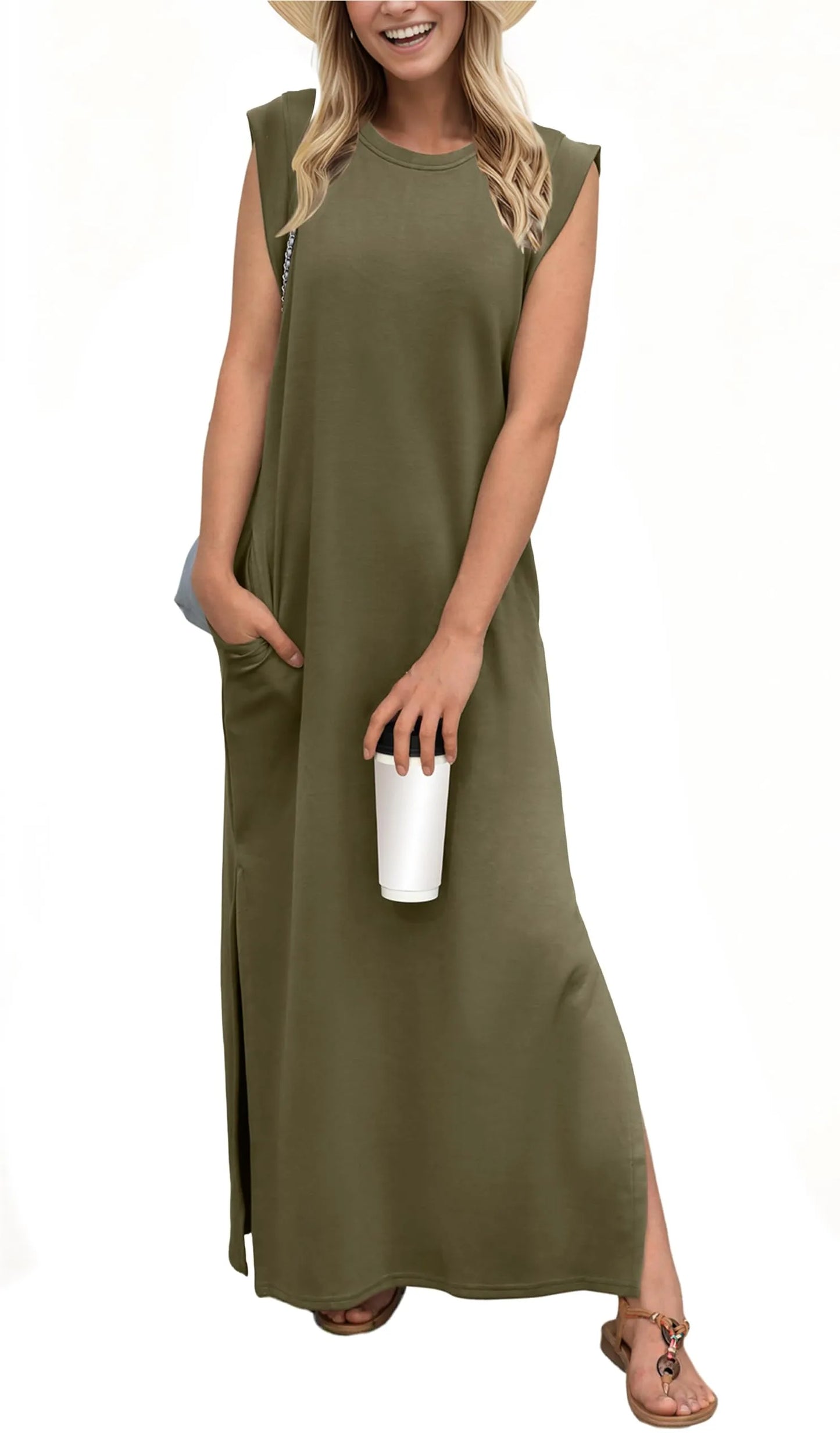 Laken - Abito maxi Vestibilità rilassata