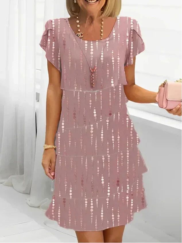 Victoria | Abito elegante con Volant