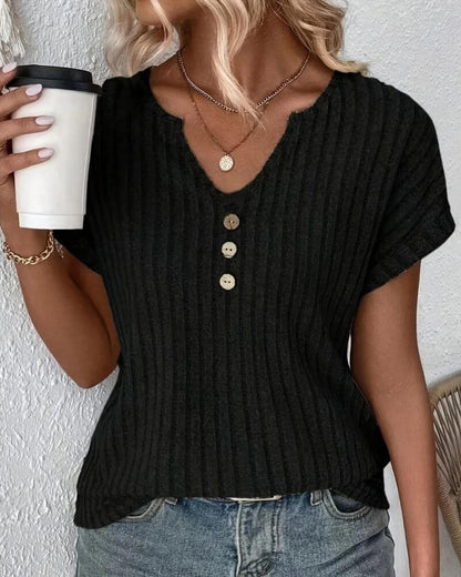BLUSA TRICOT ROSINA CON scollo a V